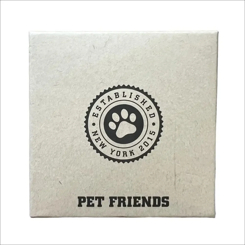 🔥 New in Box Pet Friends Striped Cat with Butterfly Silver Tone Brooch Pin Jewel